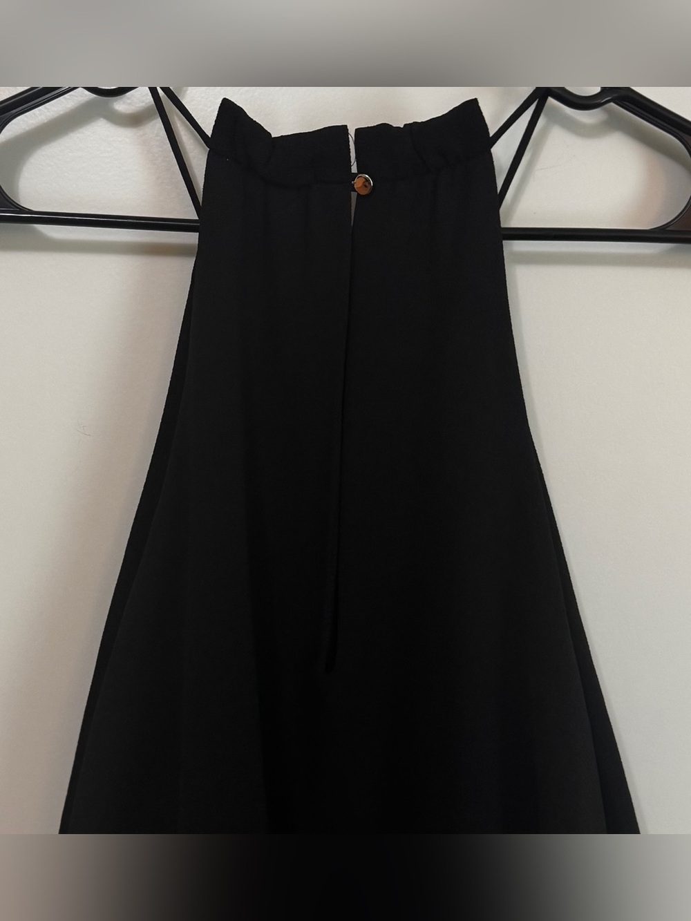 The Impeccable Pig Black Halter Wide Leg Jumpsuit Medium NWT - Picture 7 of 10